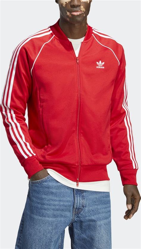 sweatvest heren bordeaux rood l adidas|adidas t shirt heren.